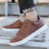 Men’s Lace-Up Casual Flat Shoes